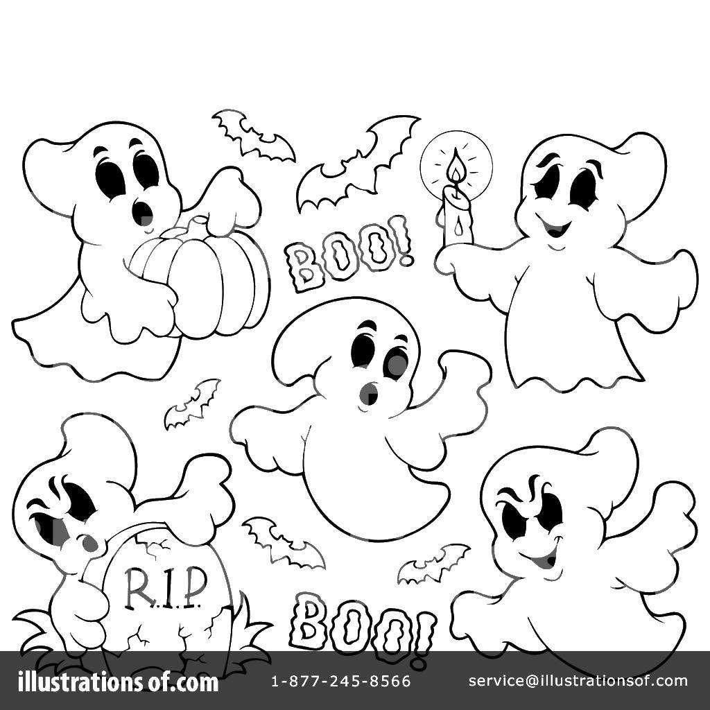 Coloring Ghost. Category coloring. Tags:  Ghost.