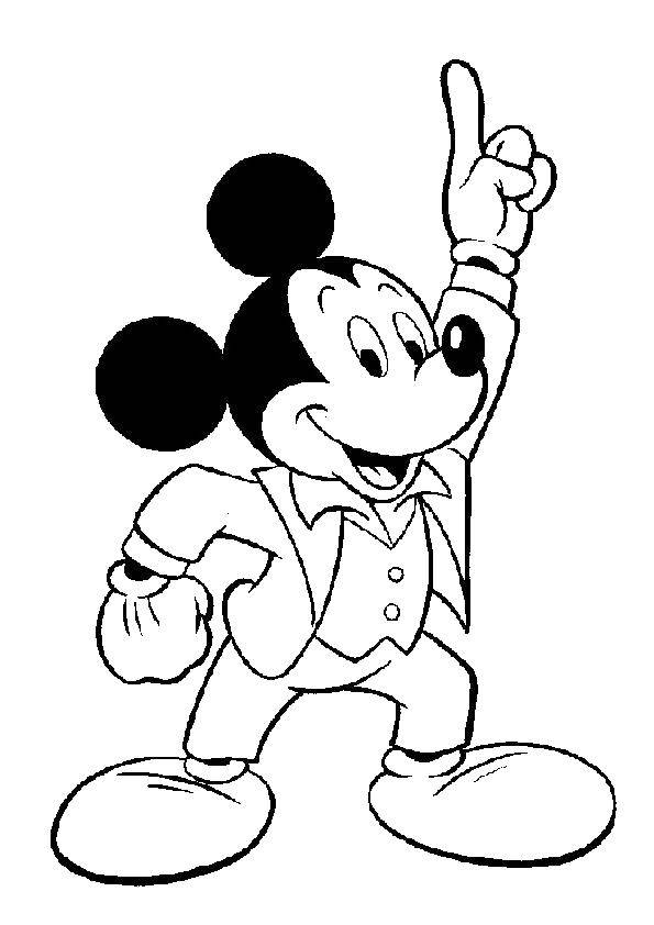 Coloring Mickey mouse. Category Mickey mouse. Tags:  disney cartoons, Mickey mouse.
