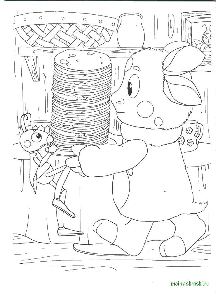 Coloring Luntik and Kuzya are pancakes. Category the game and have fun. Tags:  Lunatic, Pretty, Kuzma.