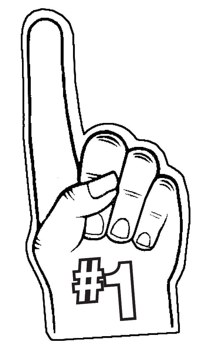 Coloring Hand. Category The contour of the hands and palms to cut. Tags:  hands, hands, to cut.
