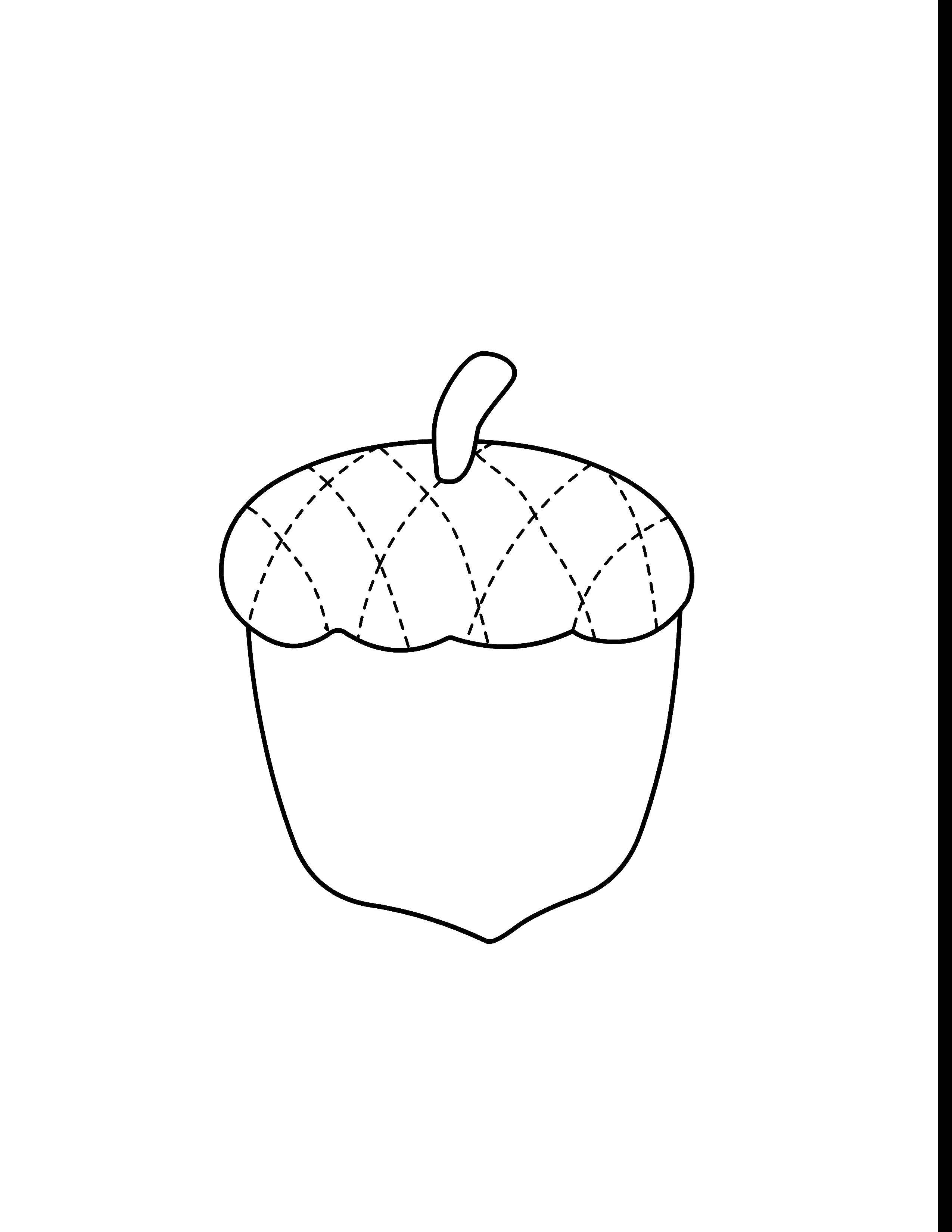 Coloring Acorn. Category The plant. Tags:  plant, acorn.