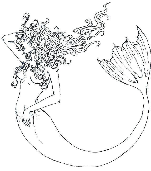 Coloring Mermaid in the underwater Kingdom. Category The little mermaid. Tags:  Mermaid.