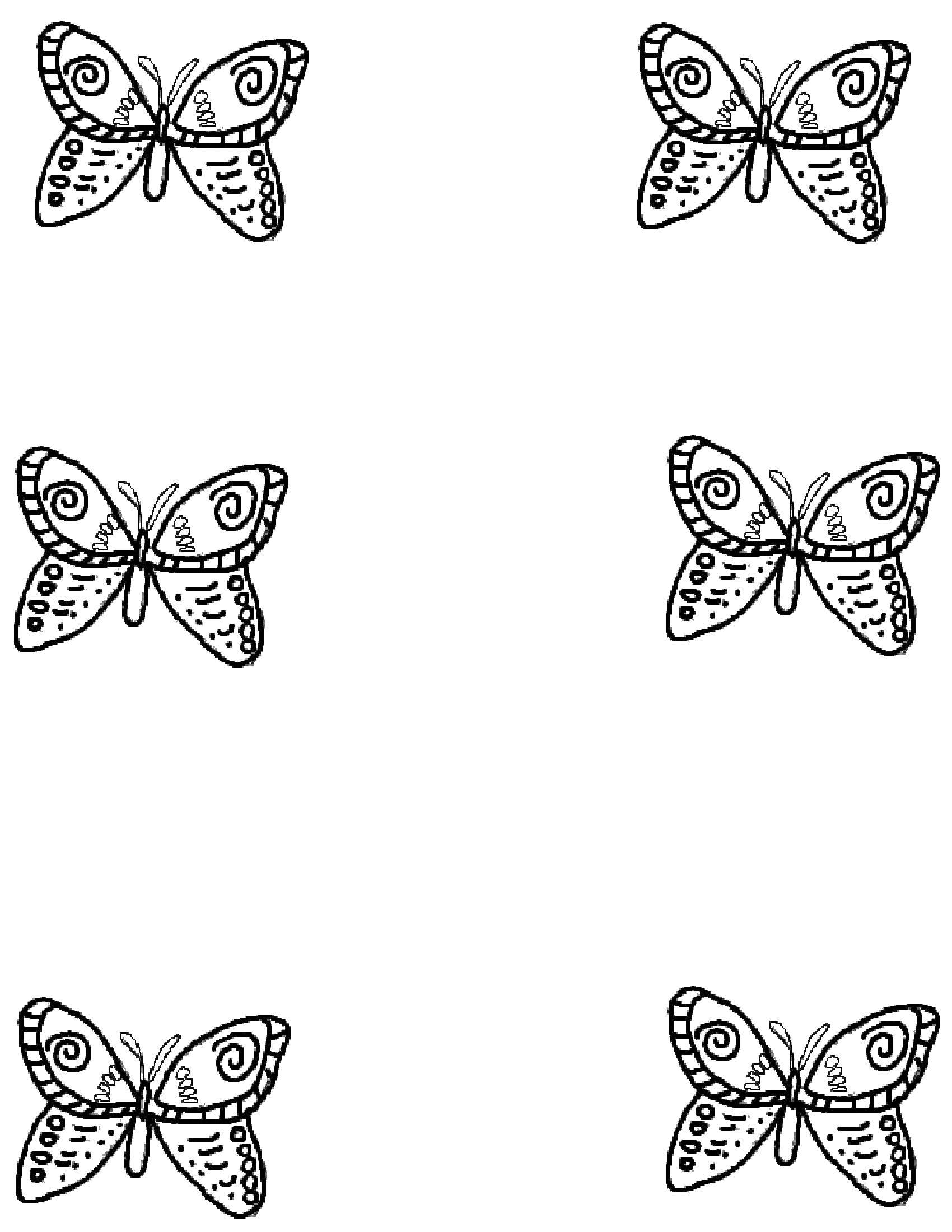 Название: Раскраска Бабочки. Категория: бабочки. Теги: насекомые, бабочки, крылья.