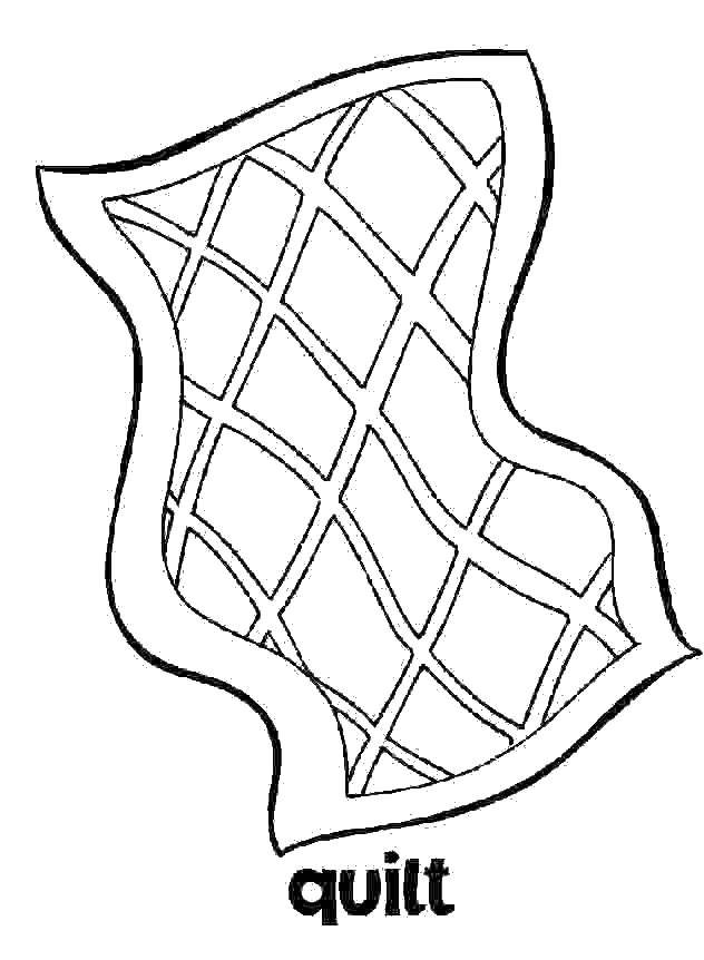 Coloring Comforter. Category coloring. Tags:  quilts.