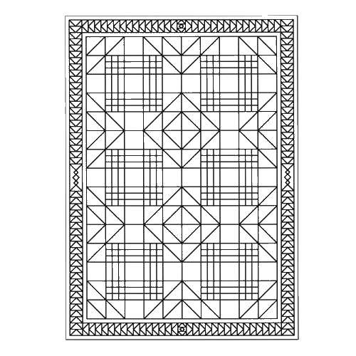 Coloring Geometric patterns. Category coloring. Tags:  Patterns, geometric.