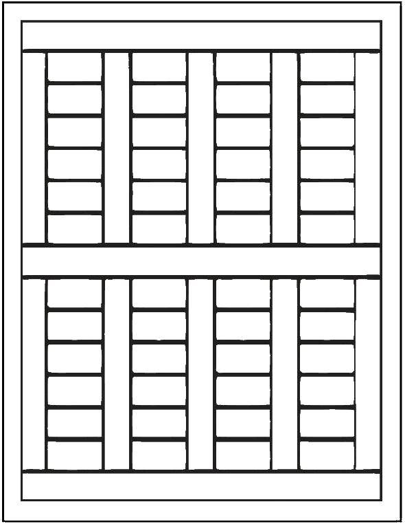 Coloring Simple pattern. Category coloring. Tags:  Patterns, geometric.