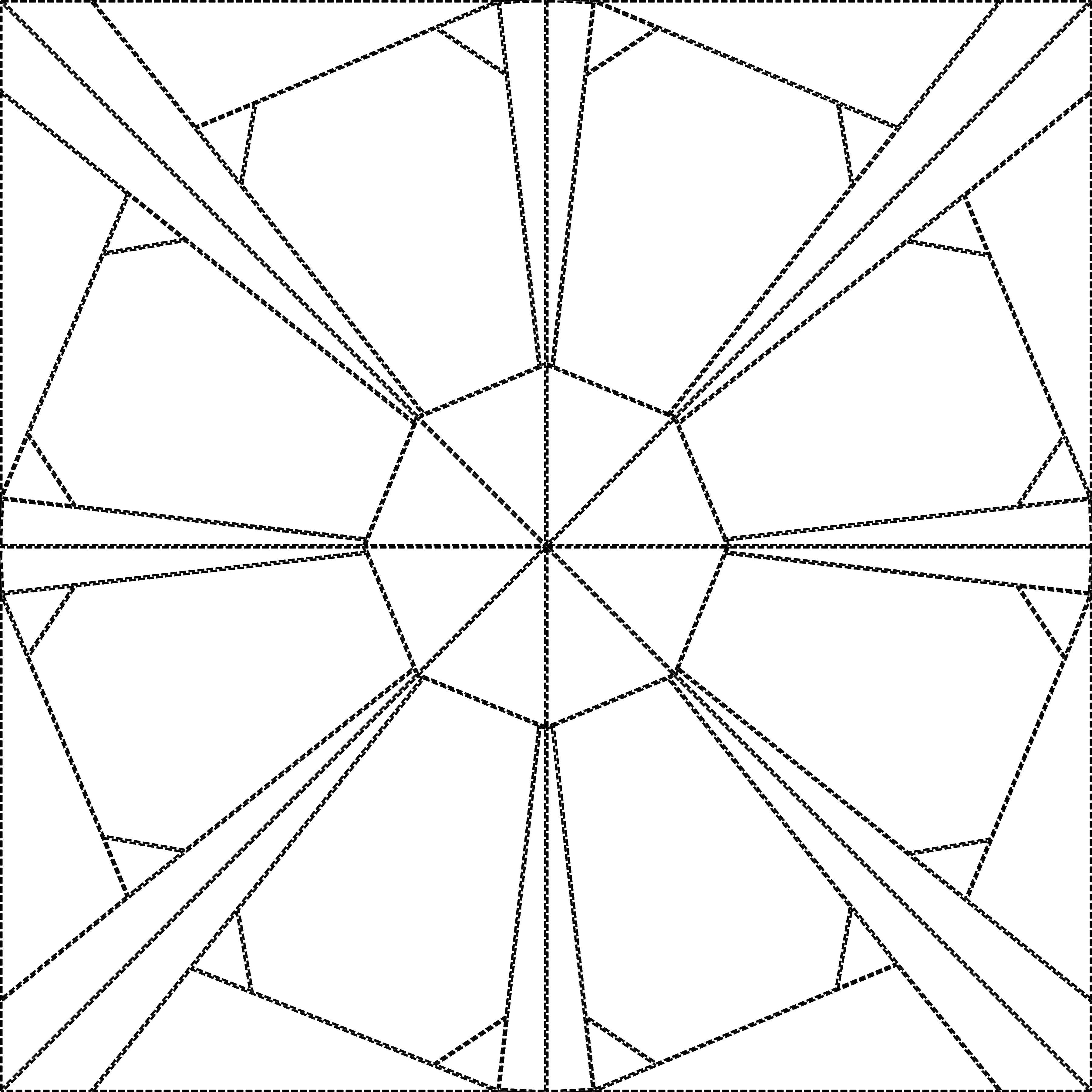Coloring Stained glass pattern. Category coloring. Tags:  Patterns, geometric.