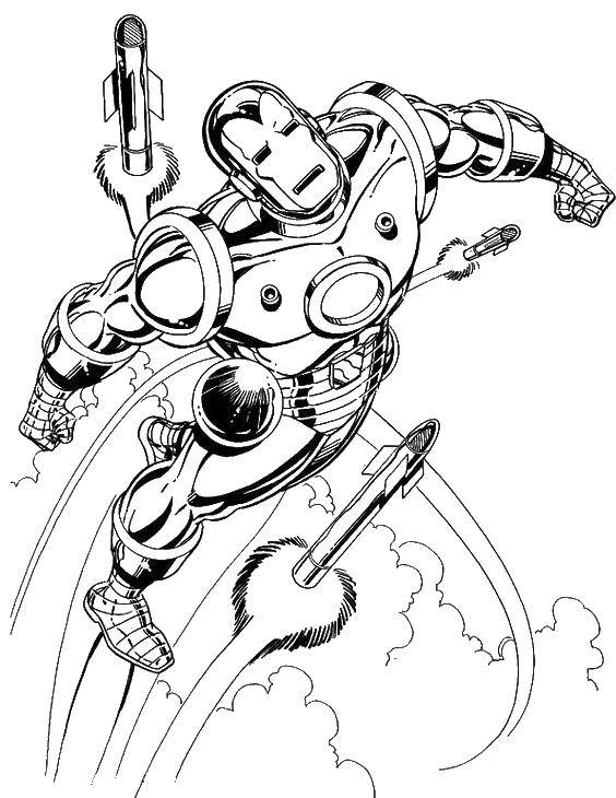Coloring Iron man. Category Comics. Tags:  Comics, Iron man.