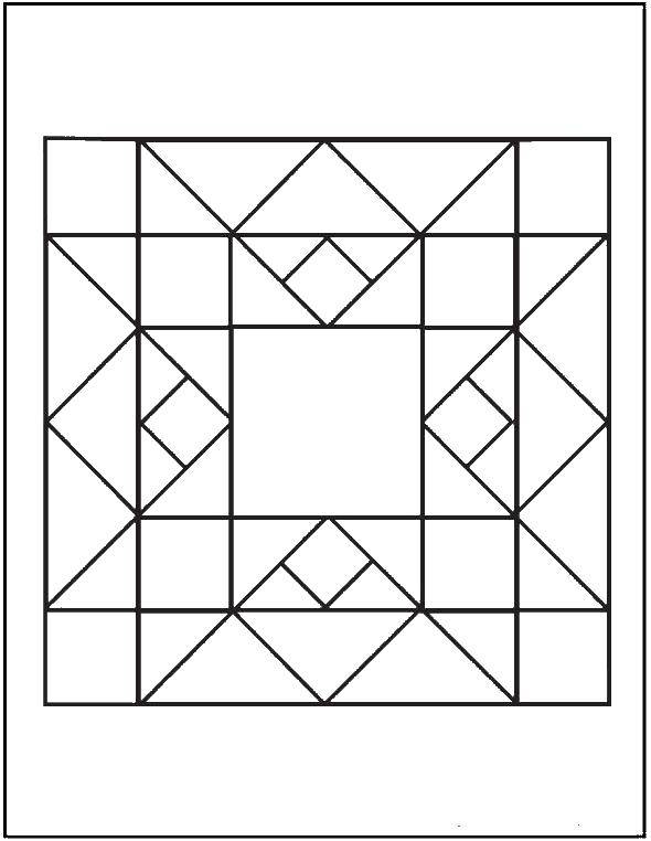 Coloring Geometric patterns. Category coloring. Tags:  Patterns, geometric.