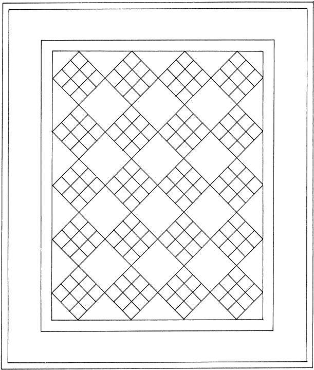 Coloring Simple pattern. Category coloring. Tags:  Patterns, geometric.