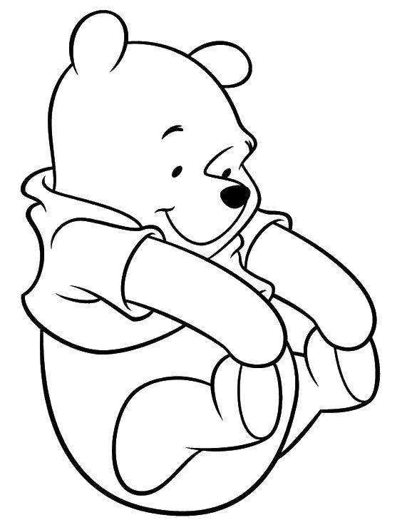Coloring Winnie the Pooh. Category The characters from fairy tales. Tags:  Winnie the Pooh, .
