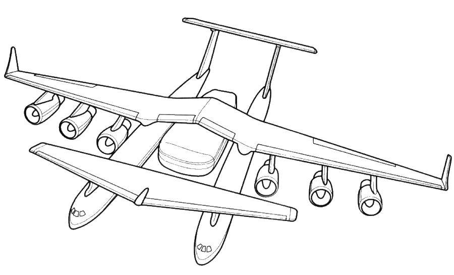 Название: Раскраска Истребитель. Категория: самолеты. Теги: самолеты, транспорт, военное, истребитель.