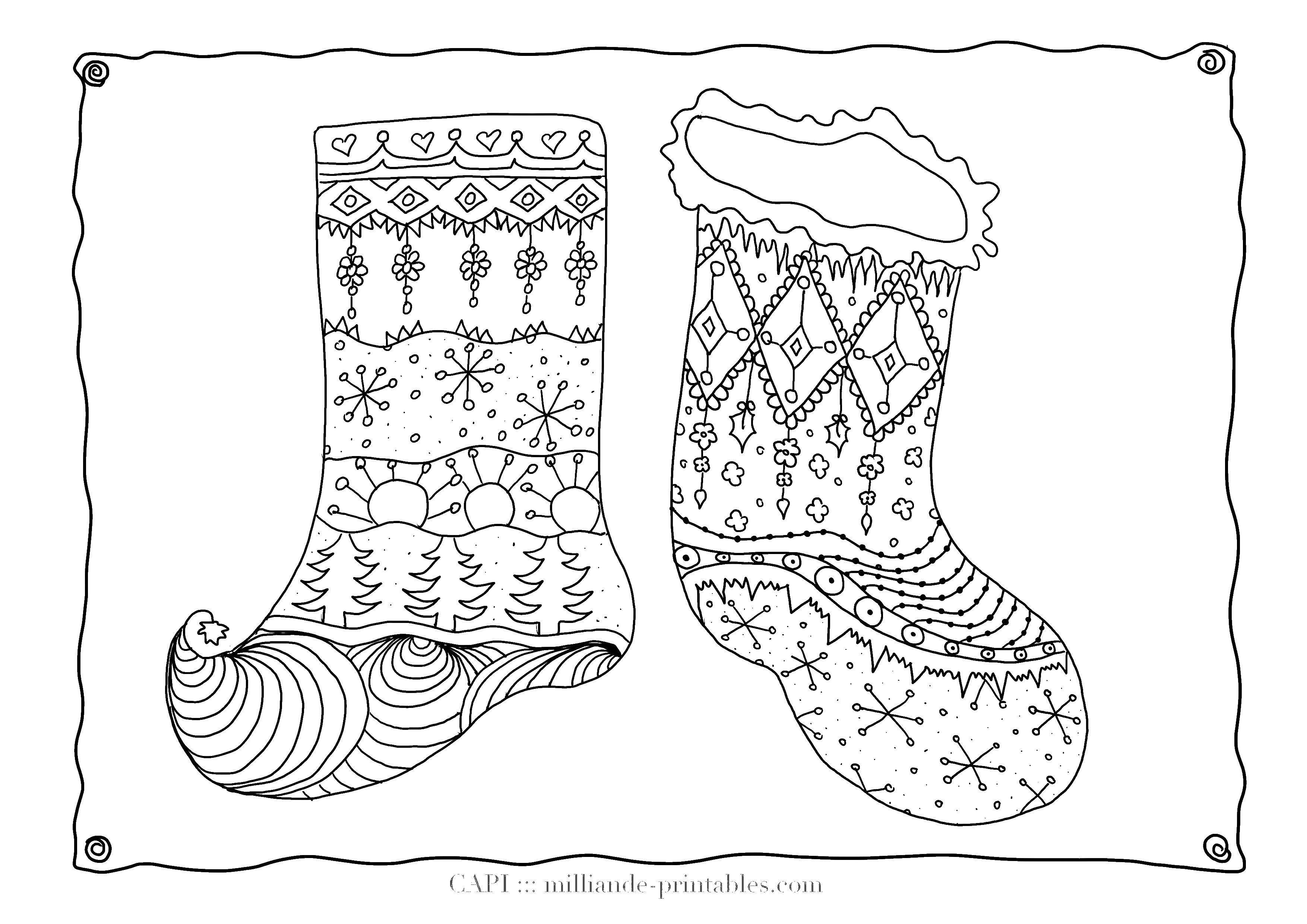 Coloring Socks. Category Clothing. Tags:  clothing, socks.