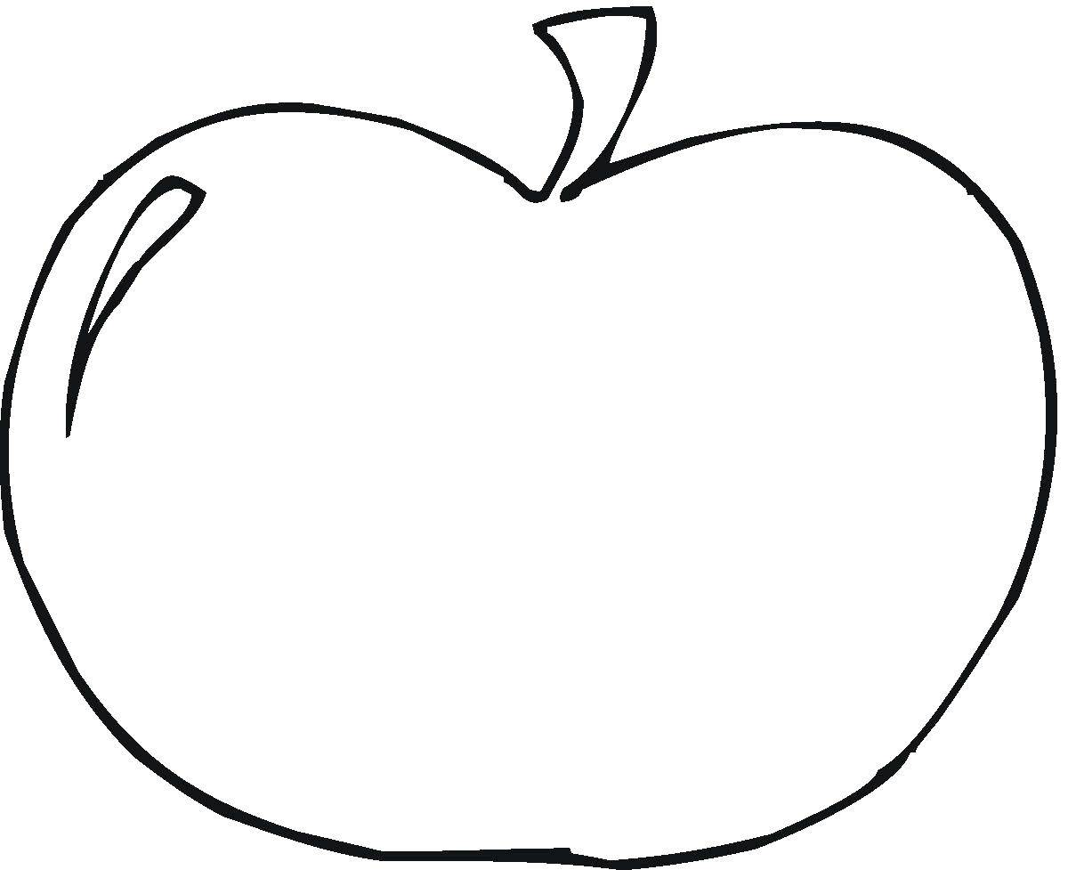 Раскраски яблоко — распечатать или скачать бесплатно.