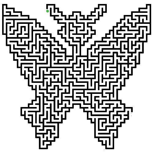 Coloring The most complicated maze. Category mazes. Tags:  Maze, logic.