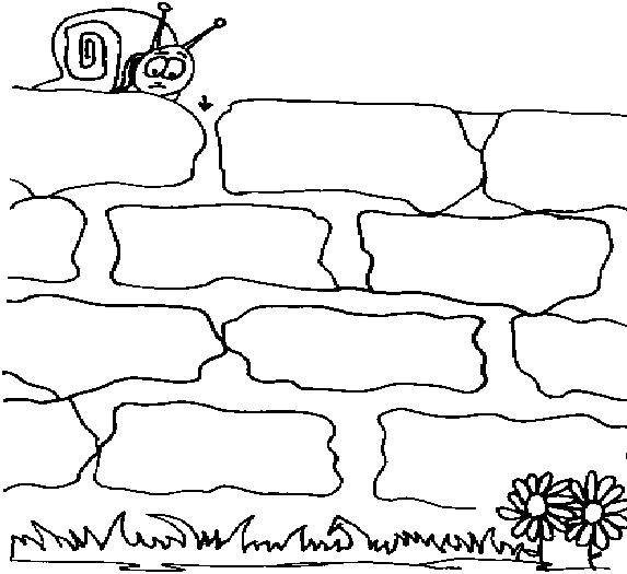 Coloring Snail in the maze. Category the labyrinth. Tags:  the labyrinth.