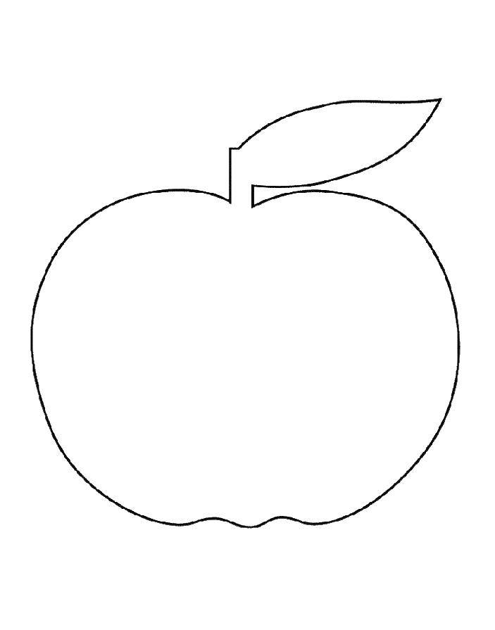 Coloring Apple. Category Apple. Tags:  Apple.