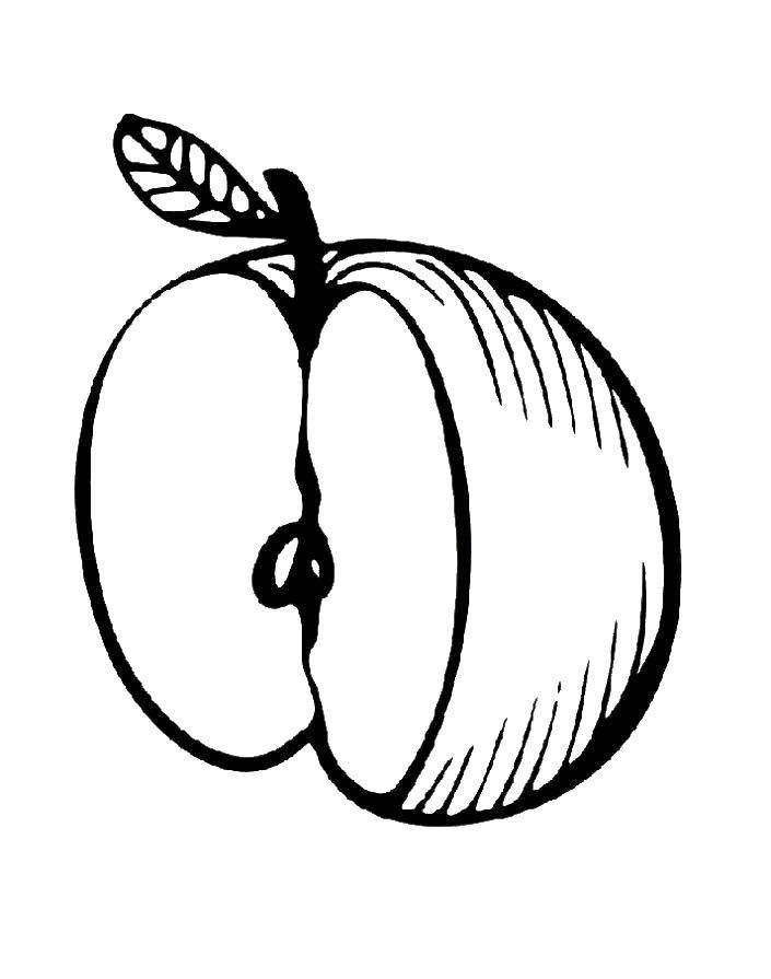 Coloring Apple. Category Apple. Tags:  Apple.