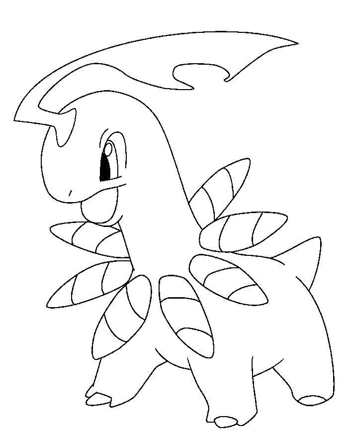Coloring Picture pokemon. Category Cartoon character. Tags:  pokemon.