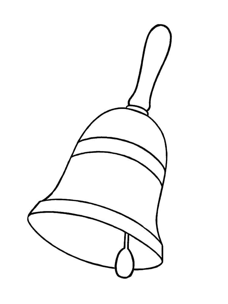 Coloring Bell. Category the bell. Tags:  bells , ringing.