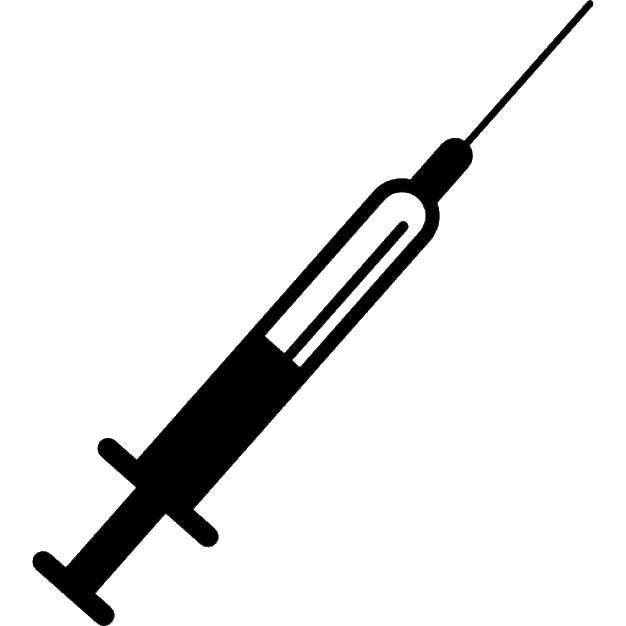 Coloring Syringe. Category Medical coloring pages. Tags:  syringe, Medical.