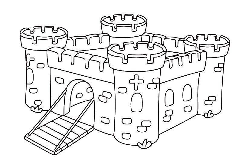 Coloring Fortress. Category the fortress. Tags:  the fortress.