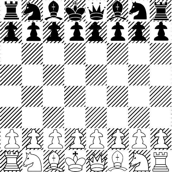 Coloring Chess. Category Chess. Tags:  Chess.