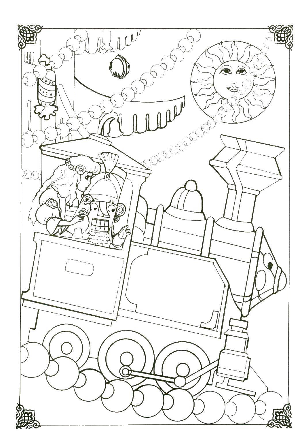 Coloring The Nutcracker and Marie. Category the Nutcracker. Tags:  the Nutcracker, Marie.