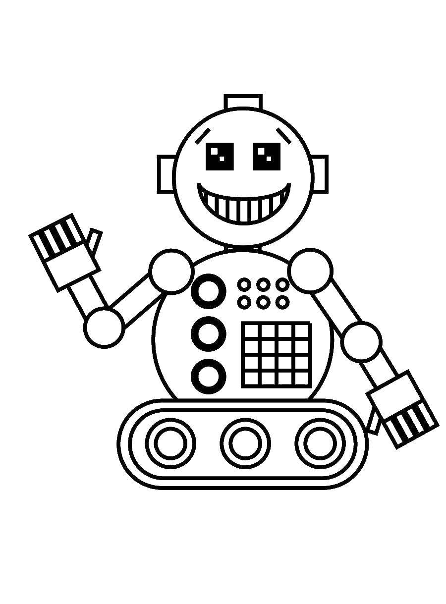 Опис: розмальовки  Робот. Категорія: робот. Теги:  робот.