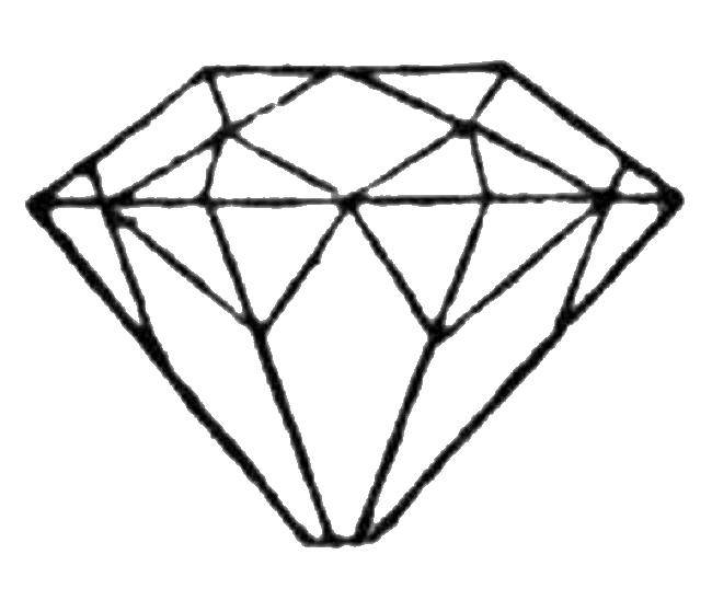 Coloring Diamond. Category ring. Tags:  ring, diamond.