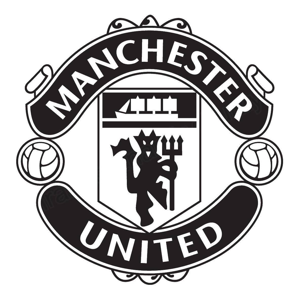 Coloring Manchester United. Category coloring. Tags:  Manchester United, coat of arms.