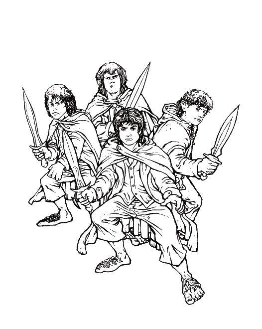 Coloring The Lord of the rings. Category Lord of the rings. Tags:  Lord of the rings, movies.
