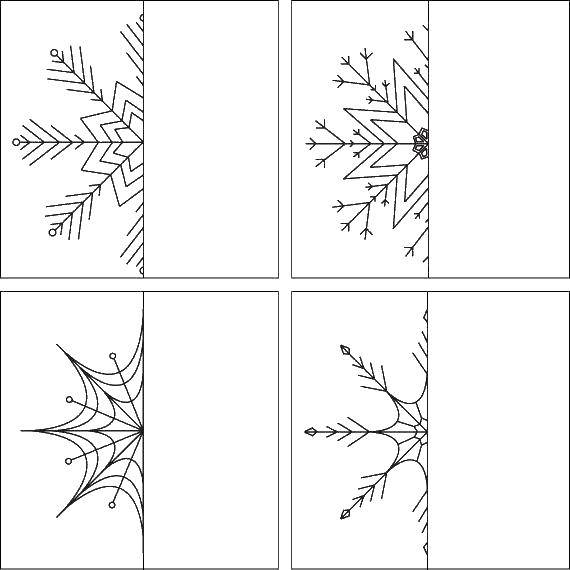 Coloring Snowflakes. Category fix on the model. Tags:  Snowflakes, sample.