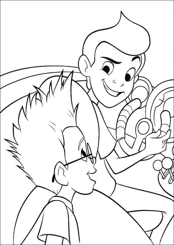 Coloring Meet the Robinsons. Category meet the Robinsons. Tags:  cartoons, meet the Robinsons.