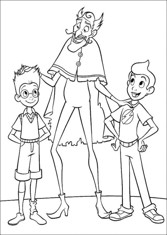 Coloring Meet the Robinsons. Category meet the Robinsons. Tags:  cartoons, meet the Robinsons.