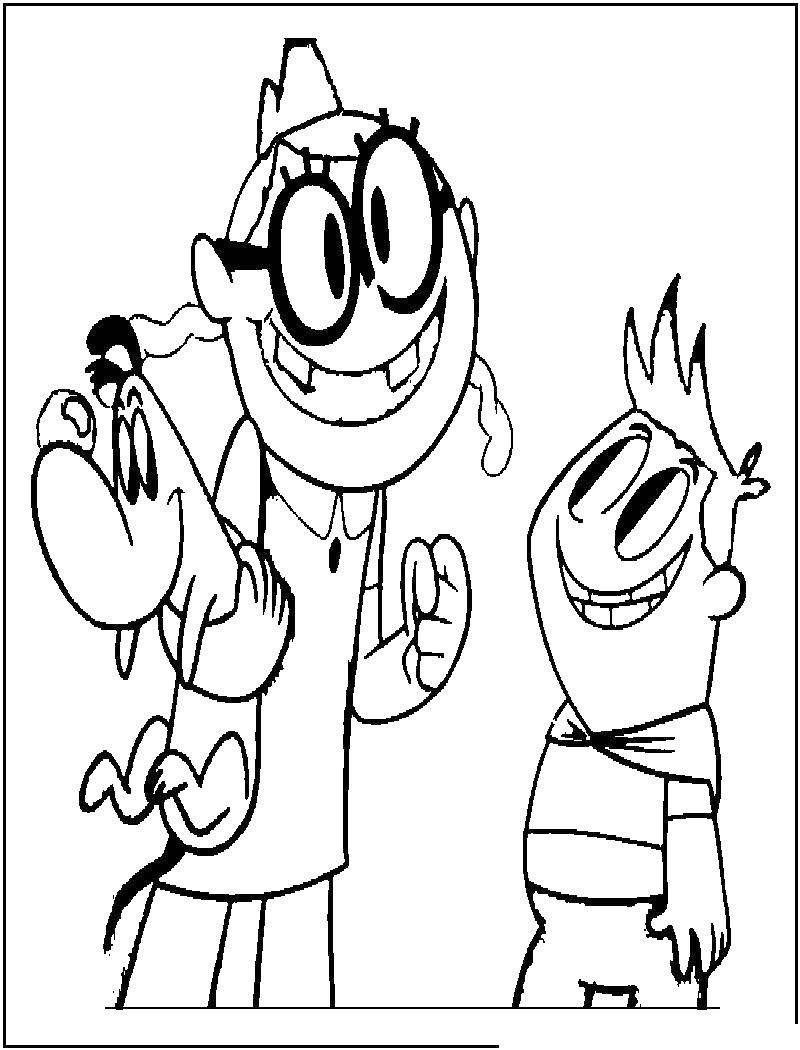 Coloring Mighty bi. Category cartoons. Tags:  the cartoons, the Mighty B.