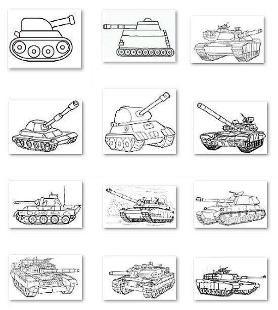 Coloring Tanks. Category Equipment. Tags:  special machinery, tanks.