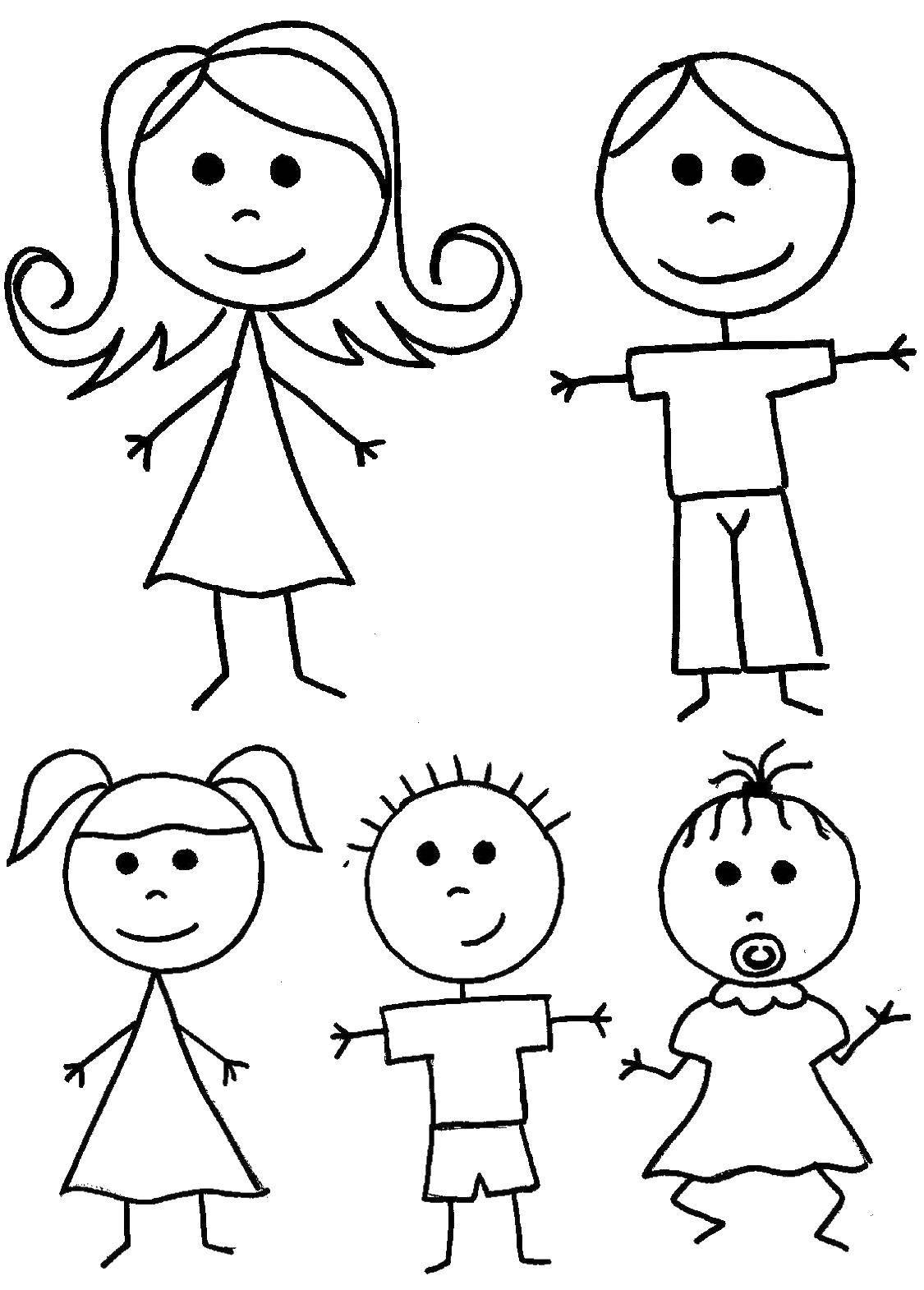 Coloring Family. Category Family members. Tags:  family, family members.