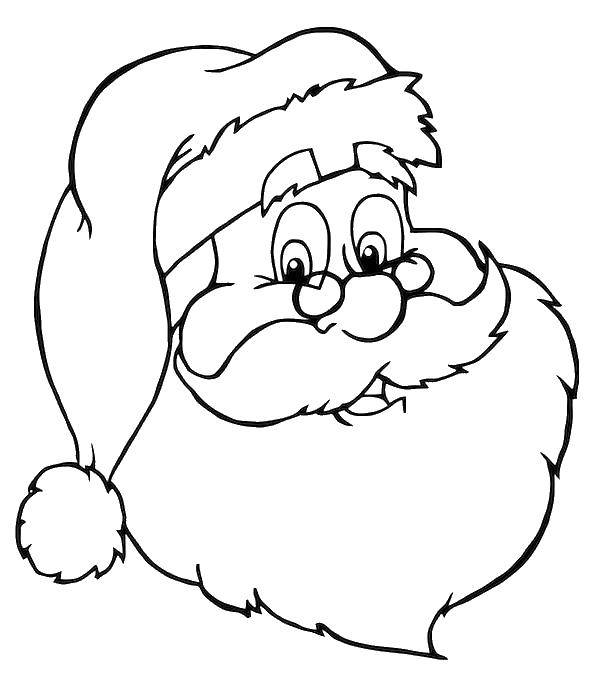 Coloring Santa Claus. Category Christmas. Tags:  Santa Claus.