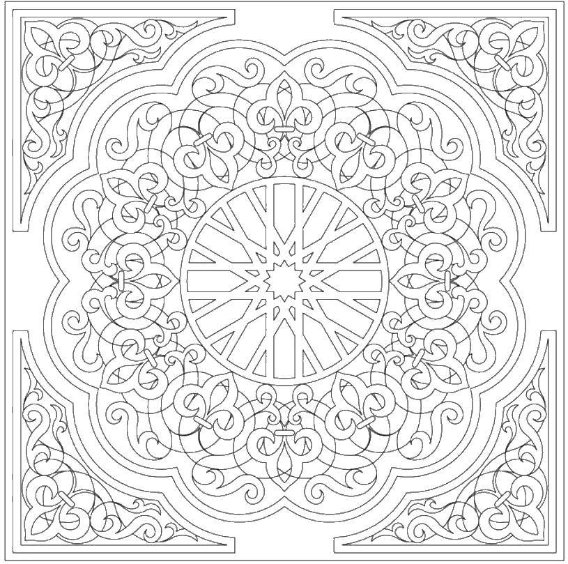 Coloring Patterns. Category The Quran. Tags:  the patterns, the Koran.