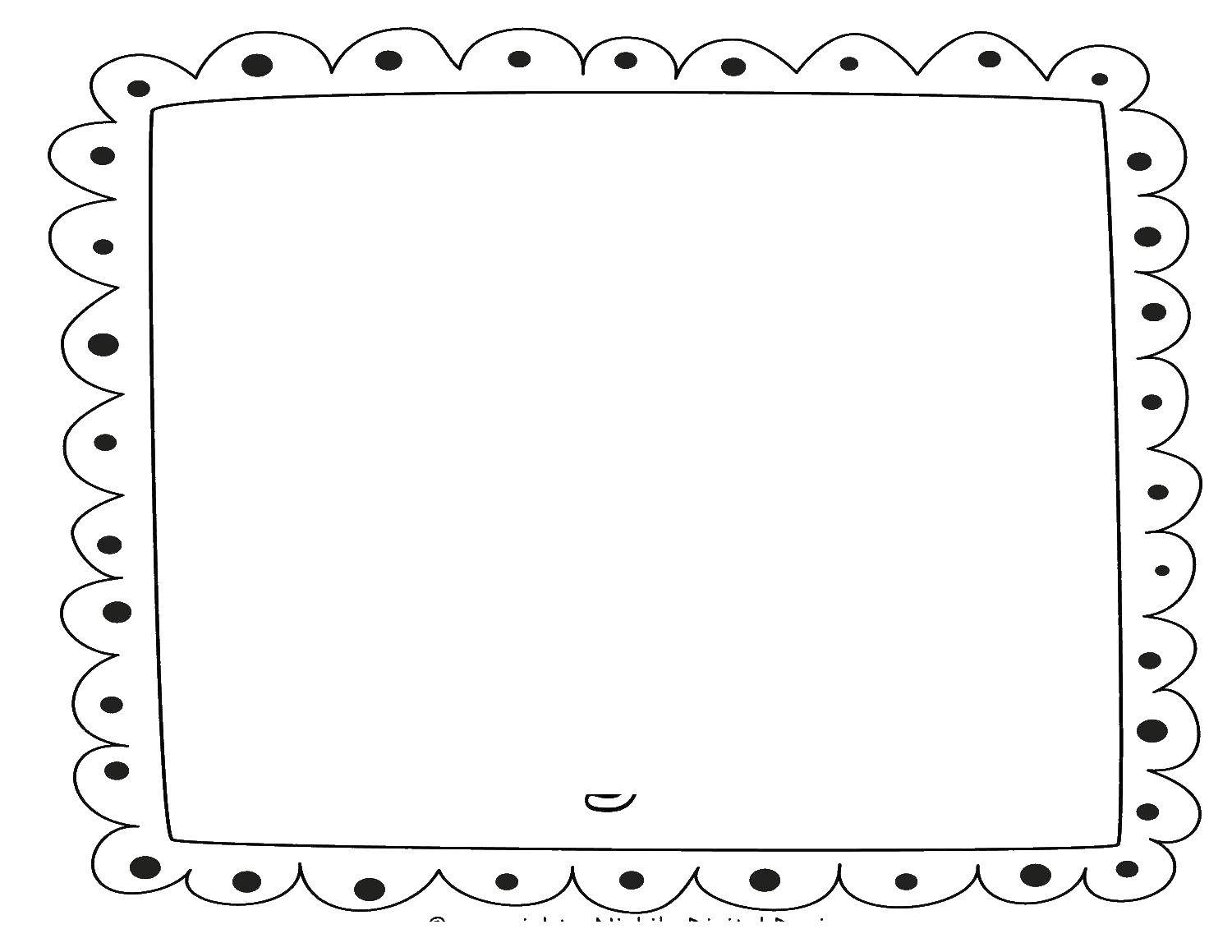 Coloring Frame for text. Category frames. Tags:  frame, text.