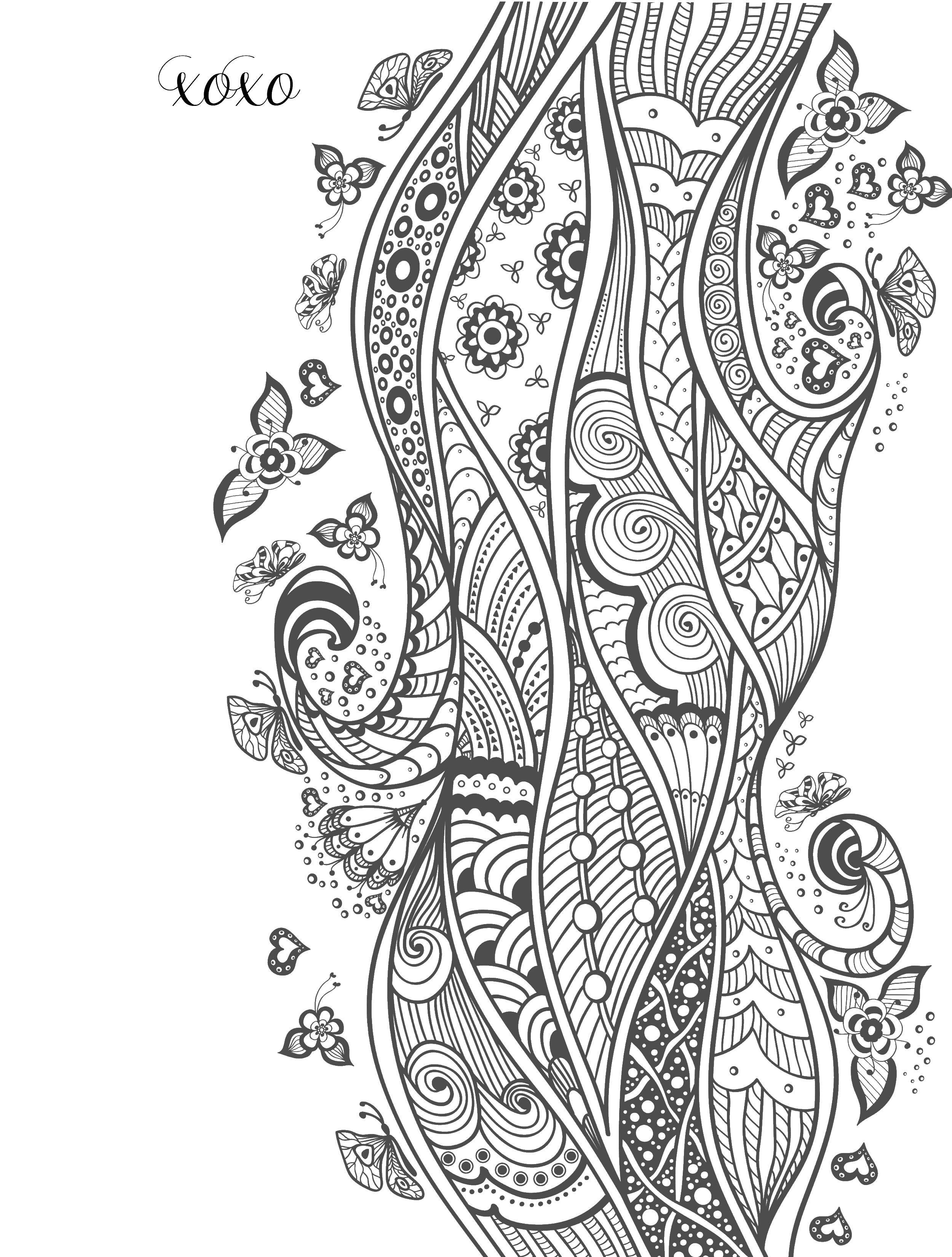 Coloring Flower patterns. Category patterns. Tags:  patterns, flowers.