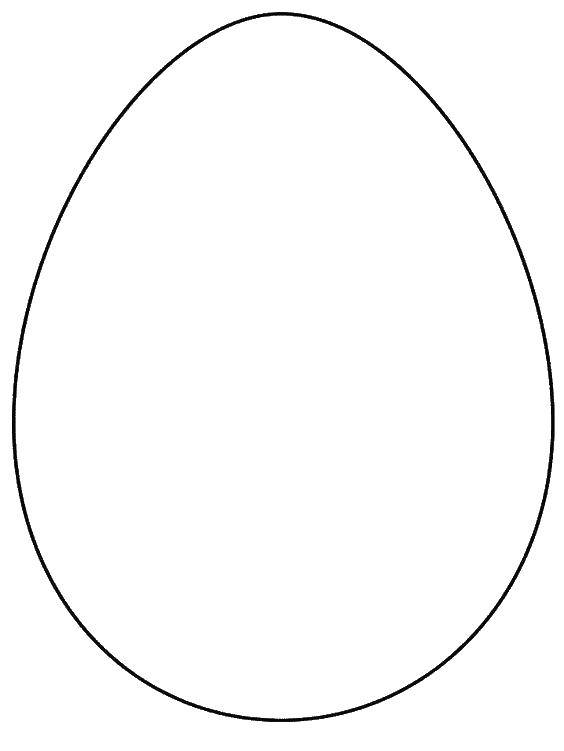Название: Раскраска Яйцо. Категория: Еда. Теги: еда, яйцо.