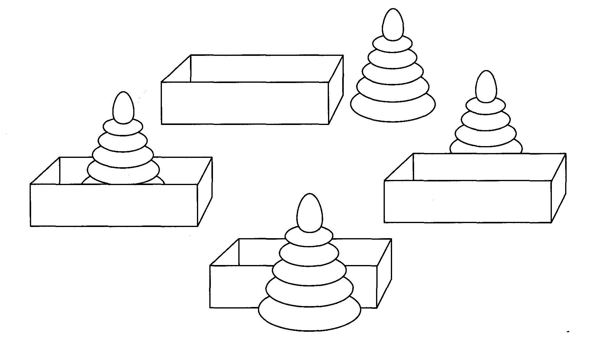 Coloring Pyramid. Category toy. Tags:  pyramid.