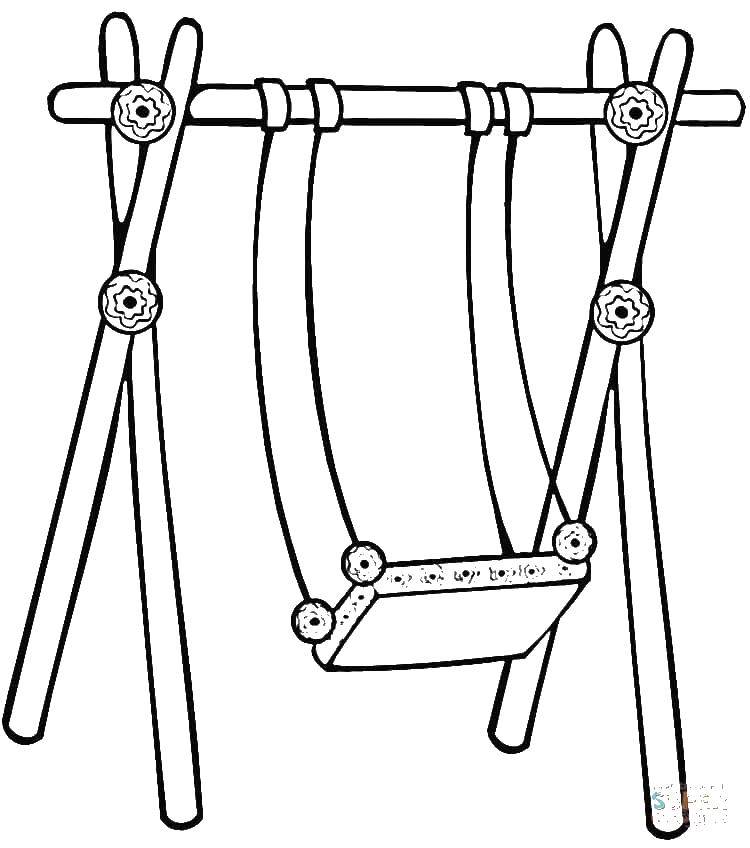 Coloring Swing. Category swing. Tags:  swing.