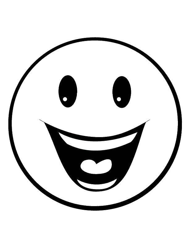 Coloring Smiley. Category emoticons. Tags:  smiley, smile.