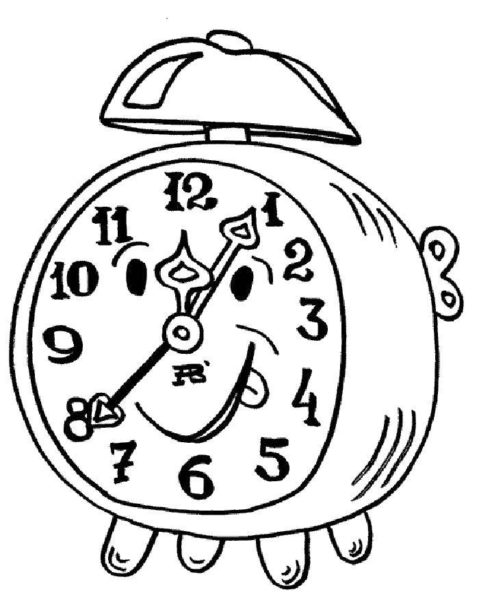 Coloring Alarm clock. Category watch. Tags:  clock, alarm clock.