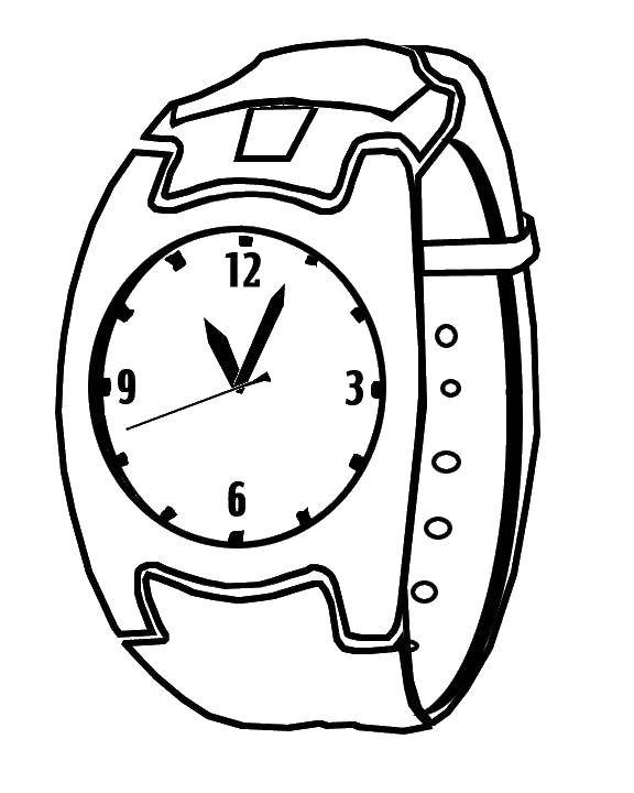 Coloring Wrist watch. Category Watch. Tags:  Watch.
