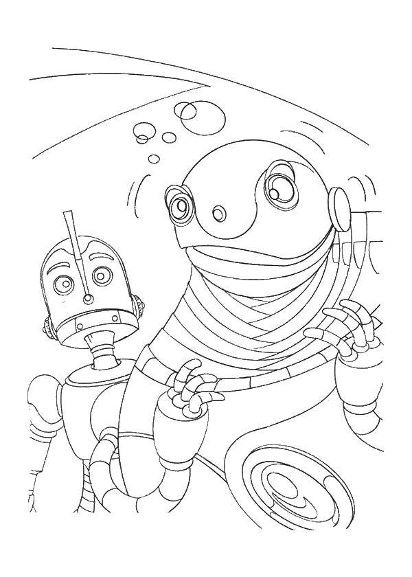 Coloring Robots. Category robots. Tags:  robot, droid.