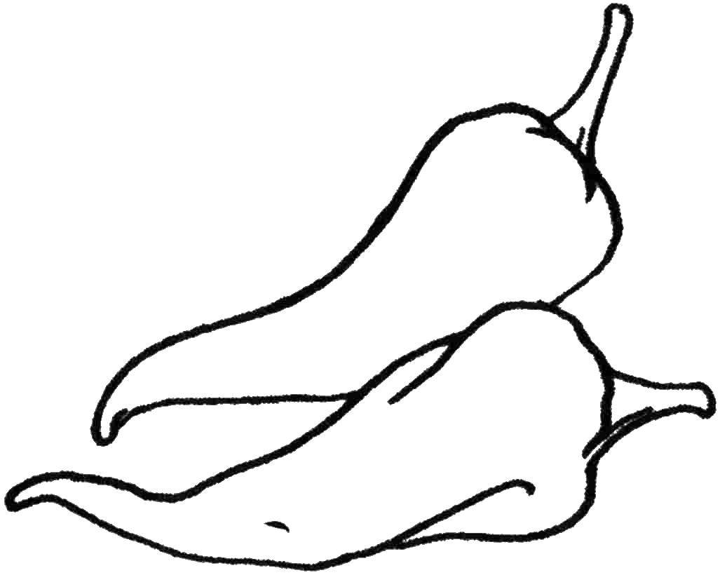 Coloring Pepper. Category Vegetables. Tags:  pepper, vegetables.